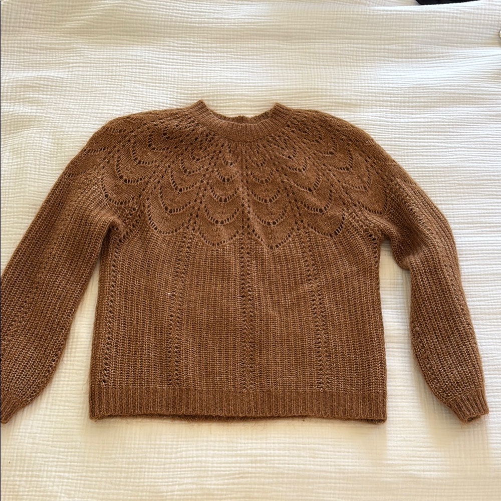 Sezane mohair sweater size medium